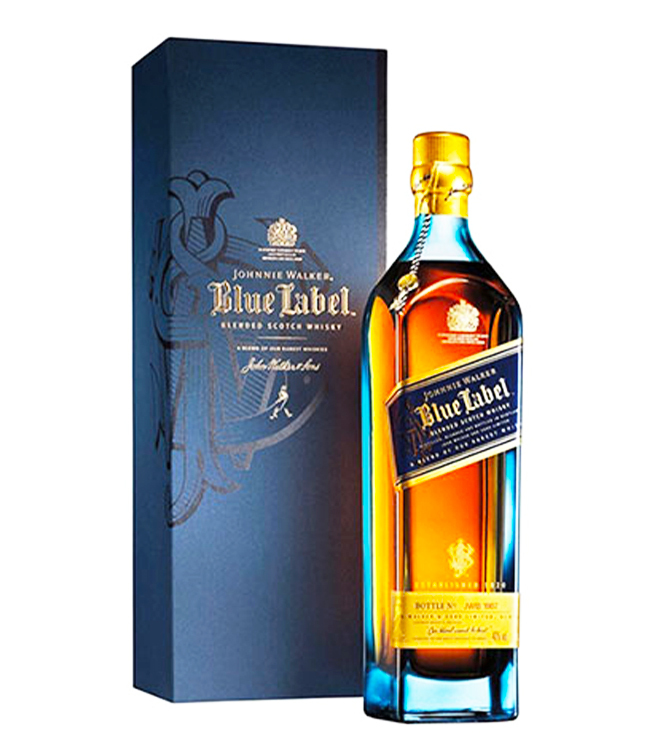 Johnny Walker Blue Label Blended Whisky 1000mL