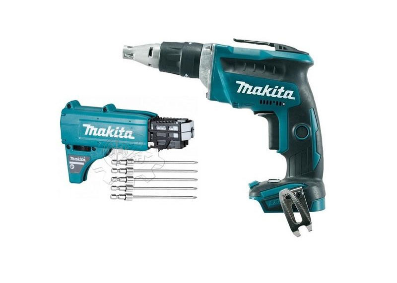 ＊中崙五金【缺貨中】附鏈帶頭 牧田 DFS452TJX2 18V自攻牙起子機 非DFS452Z