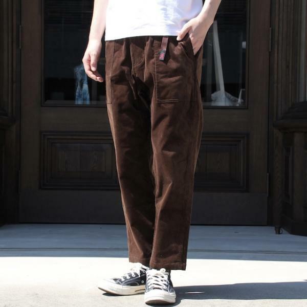 日本 GRAMICCI 燈芯絨錐形褲