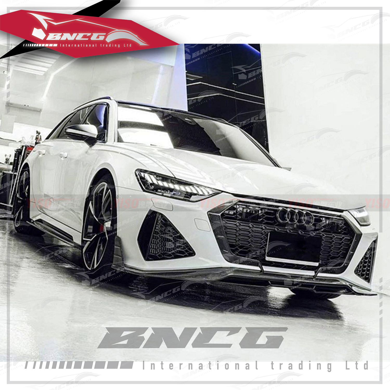 奧迪 Audi RS6 C8 22+年式 改裝 卡夢 碳纖維 外觀件 空力套件 中網 水箱罩