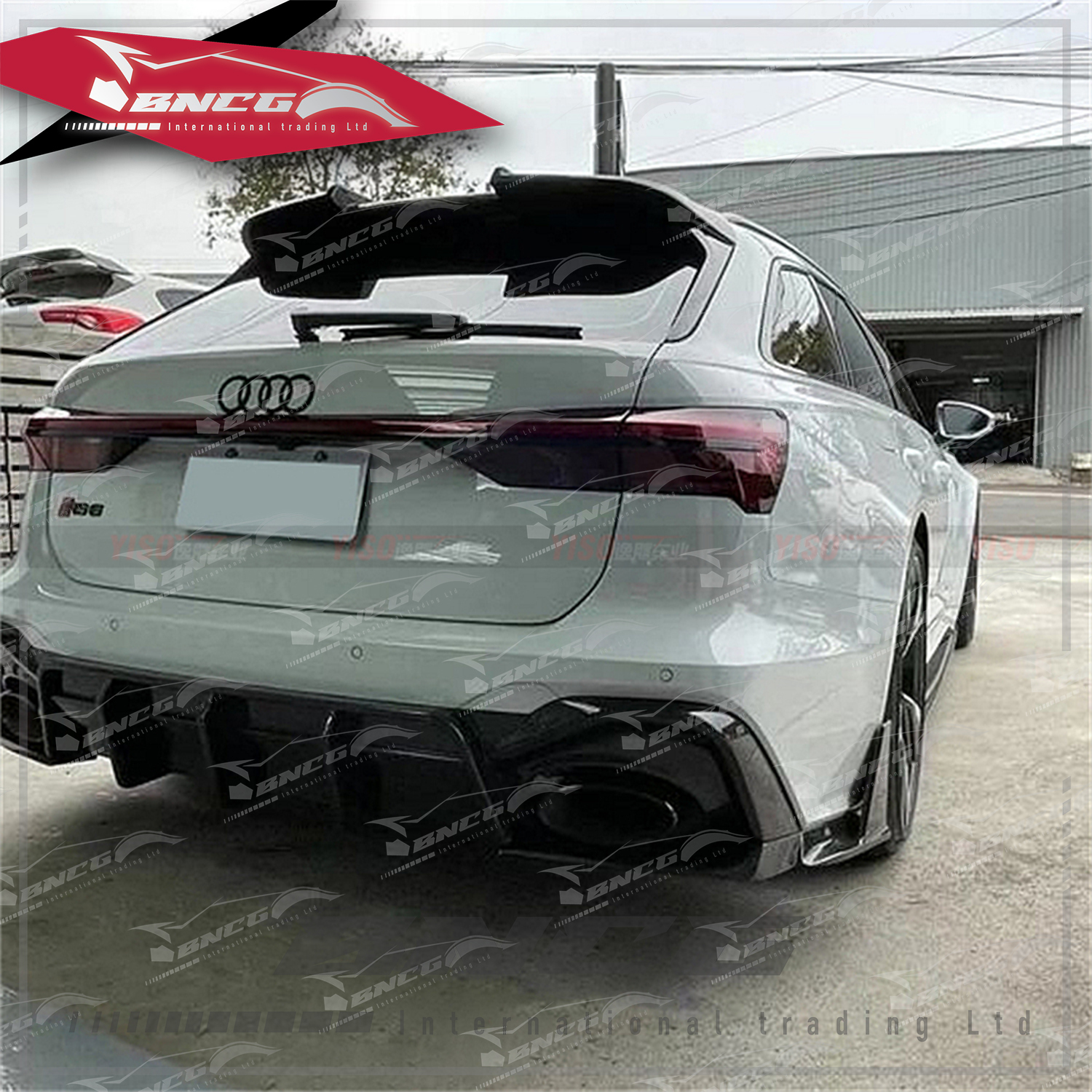 奧迪 Audi RS6 C8 22+年式 改裝 卡夢 碳纖維 外觀件 空力套件 Allroad款 頂翼 擾流板