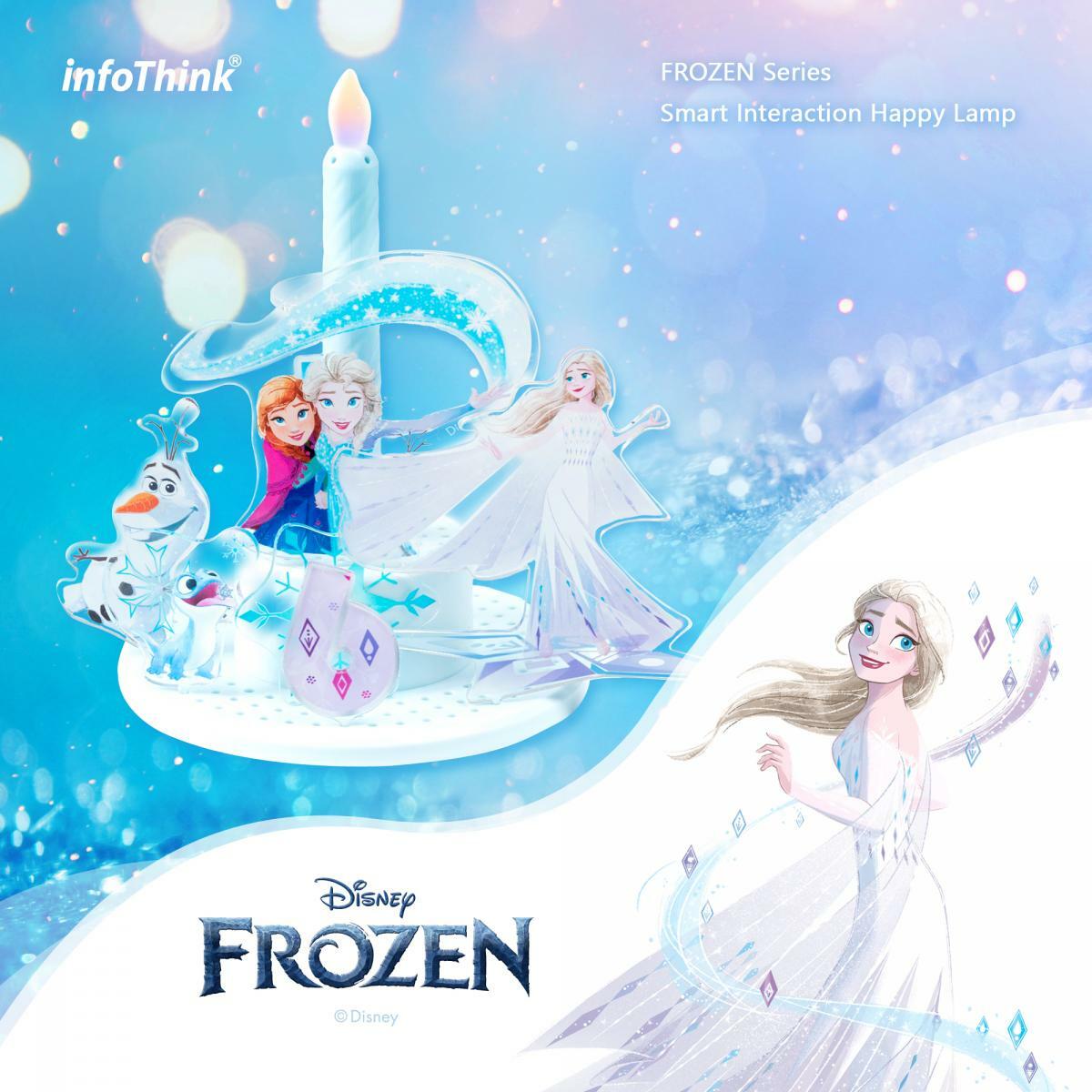 台灣直送|infoThink FROZEN系列智慧擬真電子蠟燭燈|生日快樂|蠟燭|環保|衛生|