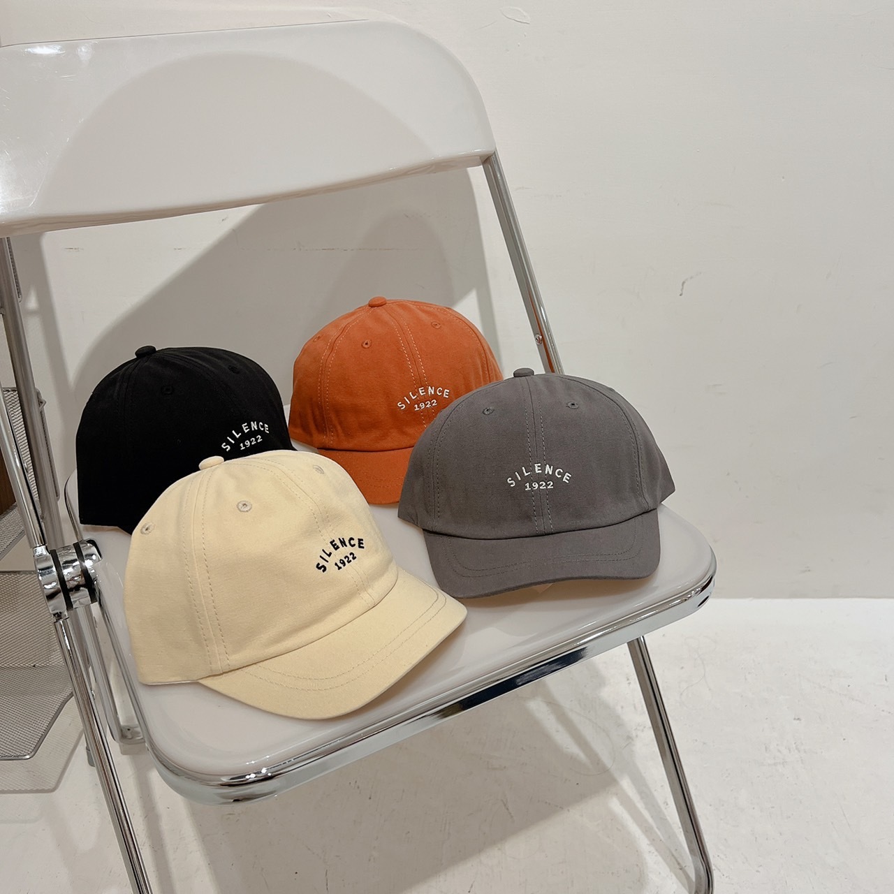SILENCE短沿球帽/4色