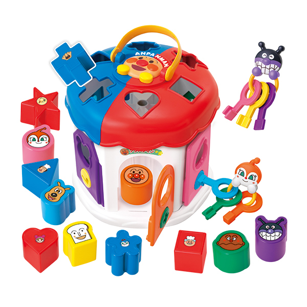 麵包超人帶鑰匙拼圖玩具