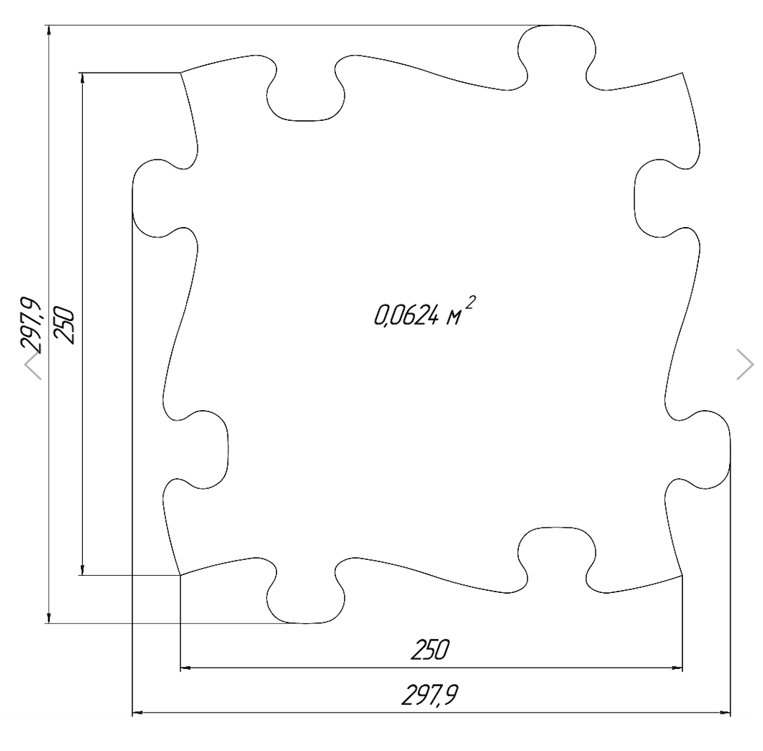 Orthopedic Puzzle Mats - Twister hard
