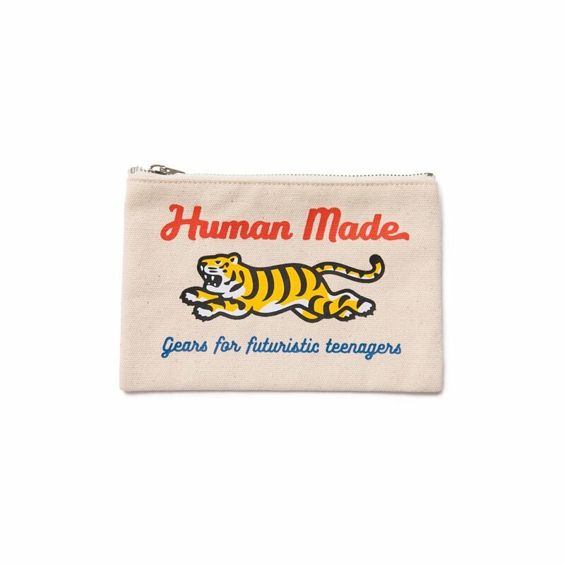 HUMAN MADE BANK POUCH 老虎款 手拿包 零錢包 化妝包 大 HM24GD053