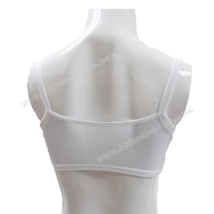 3件裝 奧美芬: 少女透氣吊帶雙層胸衣 (F / XL碼)