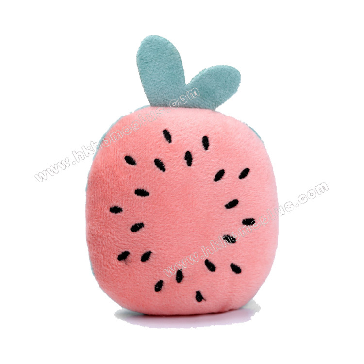 狗仔發聲耐咬玩具 - 蔬果毛絨