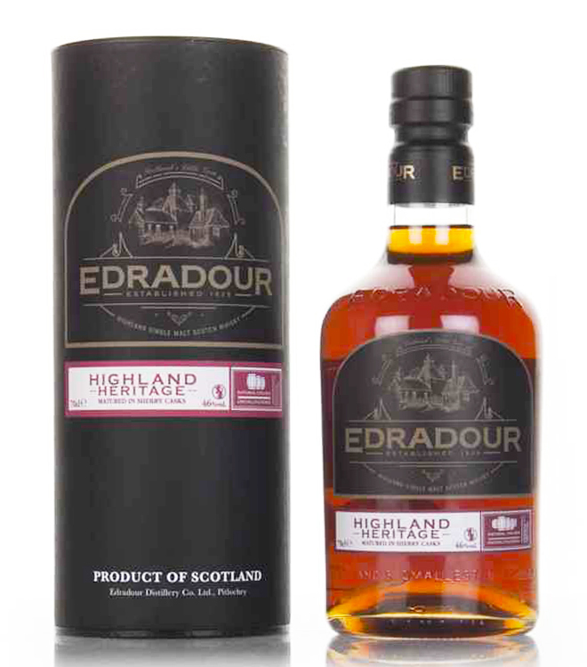 Edradour Highland Heritage Sherry Cask Single Malt Whisky 700mL