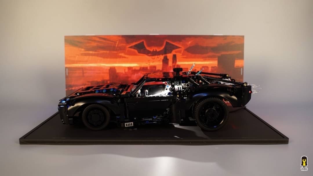 [飛米樂高積木磚賣店] LEGO 42127 DC 羅伯派丁森 - 蝙蝠車™ 樂高專用展示盒套組