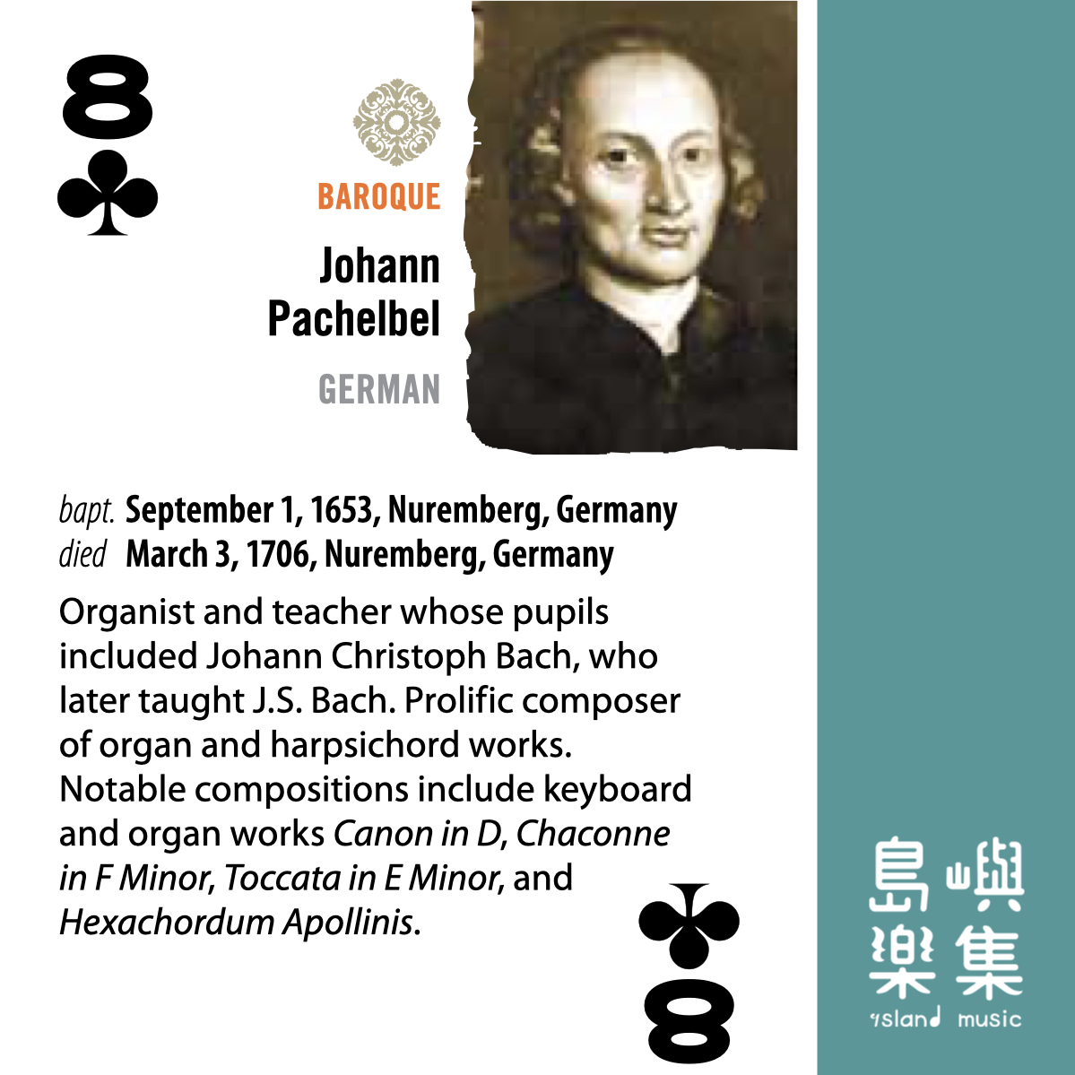 Alfred's Music Playing Cards: Classical Composers (1 Pack)