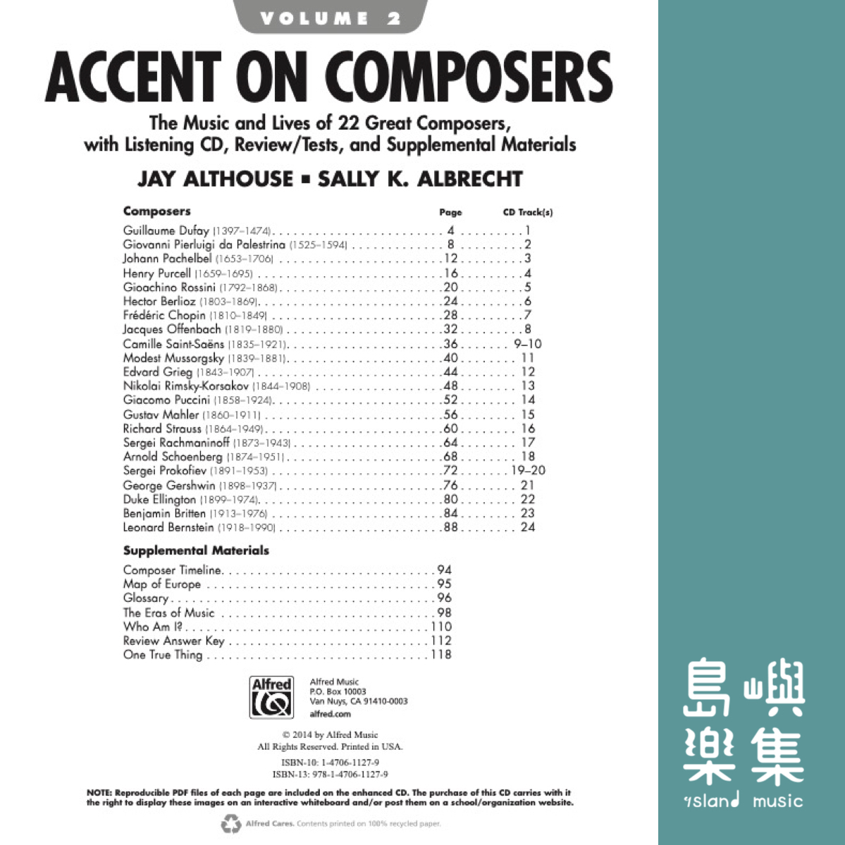 Accent on Composers, Volume 2
