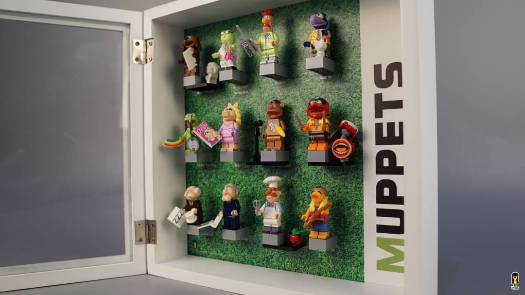 [飛米樂高積木磚賣店] LEGO 71033 布偶歷險記 樂高人偶專用展示盒 (不含人偶)