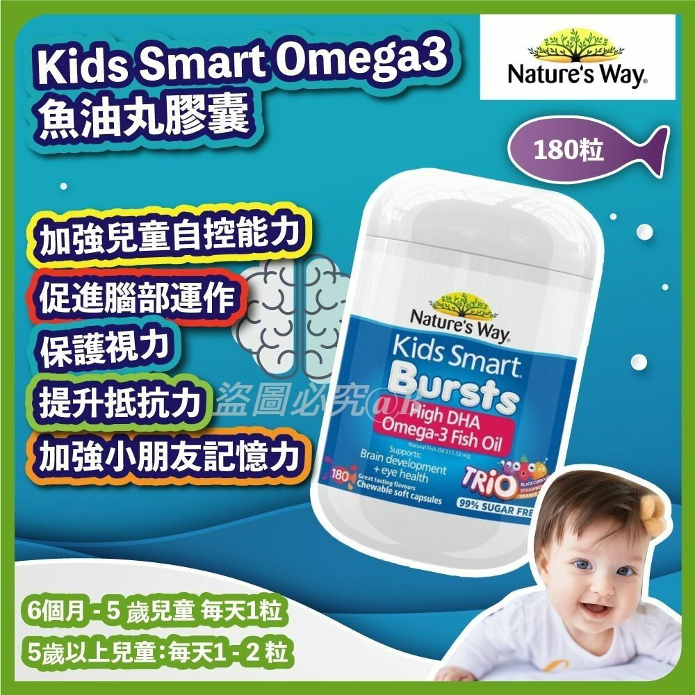 Nature's Way魚油丸膠囊180粒