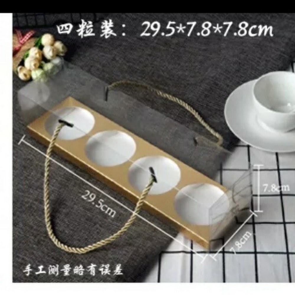 4粒裝透明包裝盒
