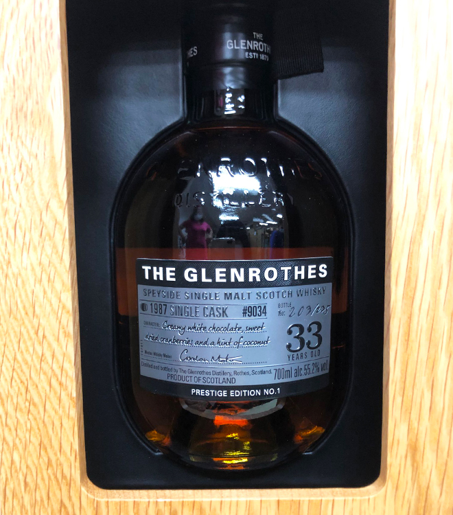 格蘭路思 33年 1987 Single Cask #9034 700mL