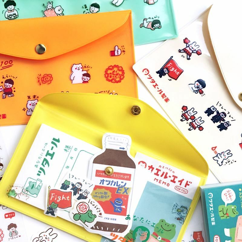 [Limited] Furukawashiko Pouch－Happy ツタエール Pharmaceutical Series (Japanese Stationery Brand)