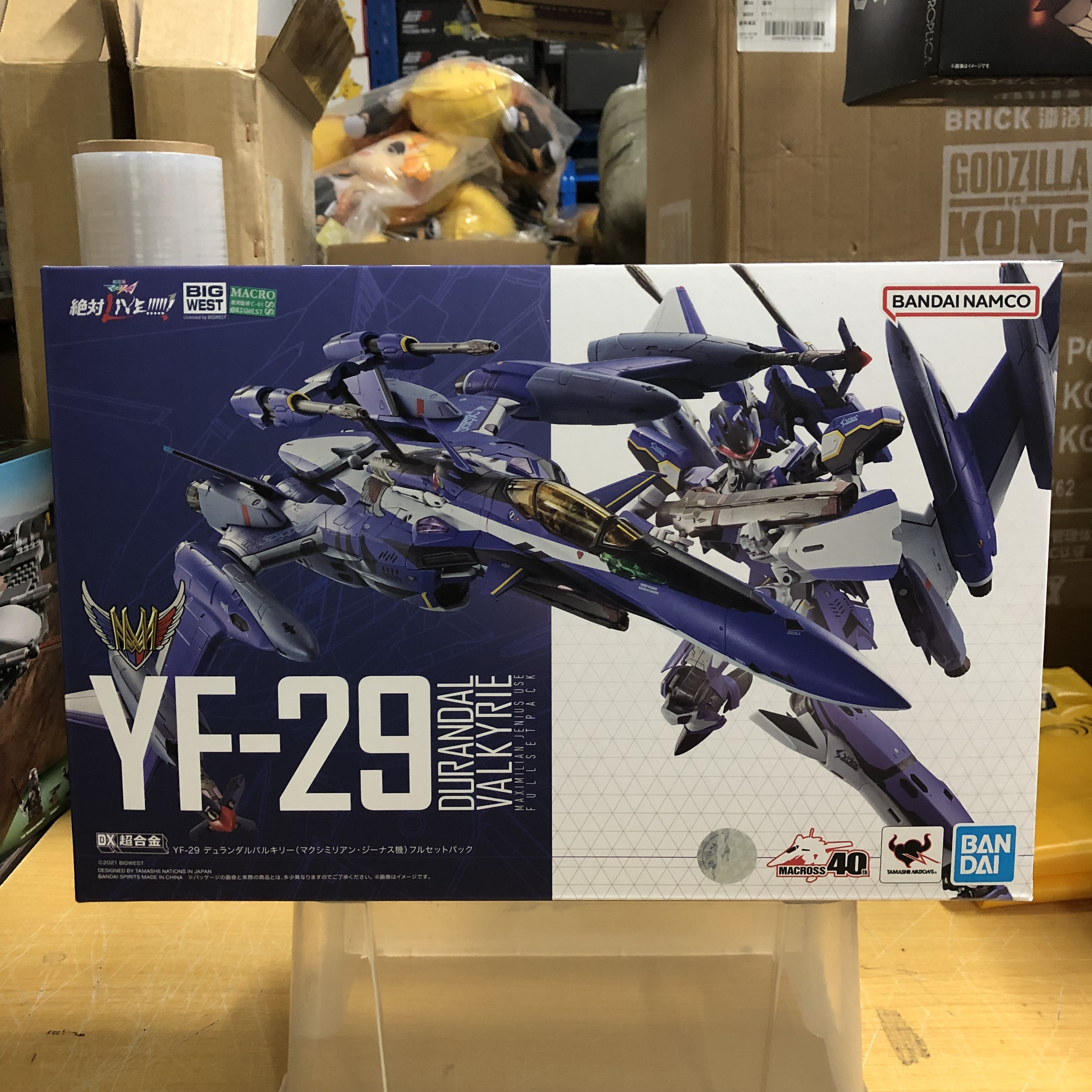 全新 DX 超合金 YF-29 Durandal Valkyrie 麥斯機 Full Set Pack