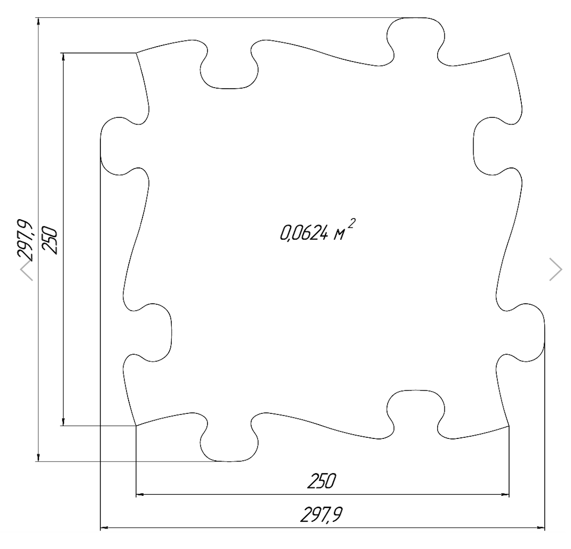Orthopedic Puzzle Mats - Pebbles