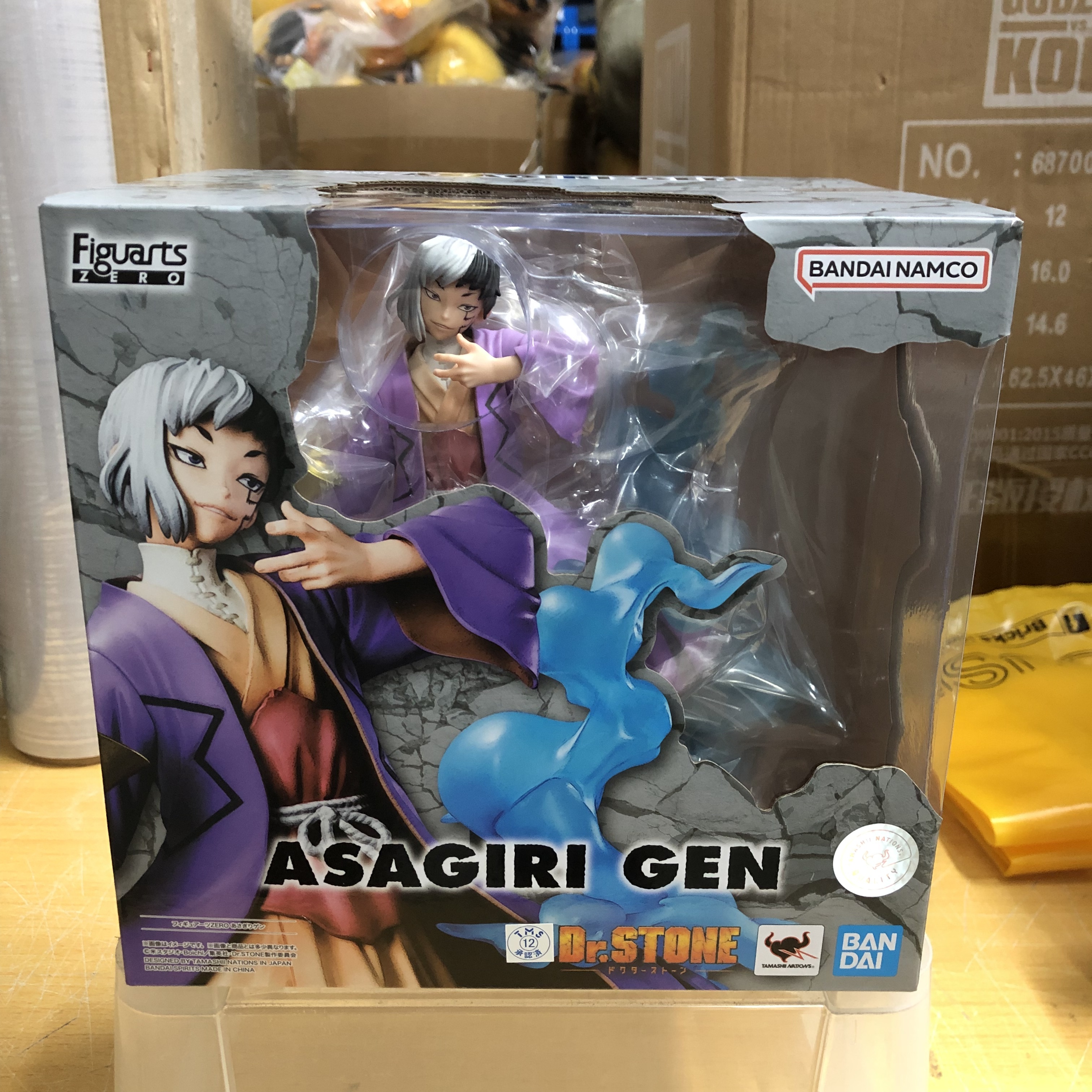 日版全新 FigureZERO 朝霧源　Dr.STONE