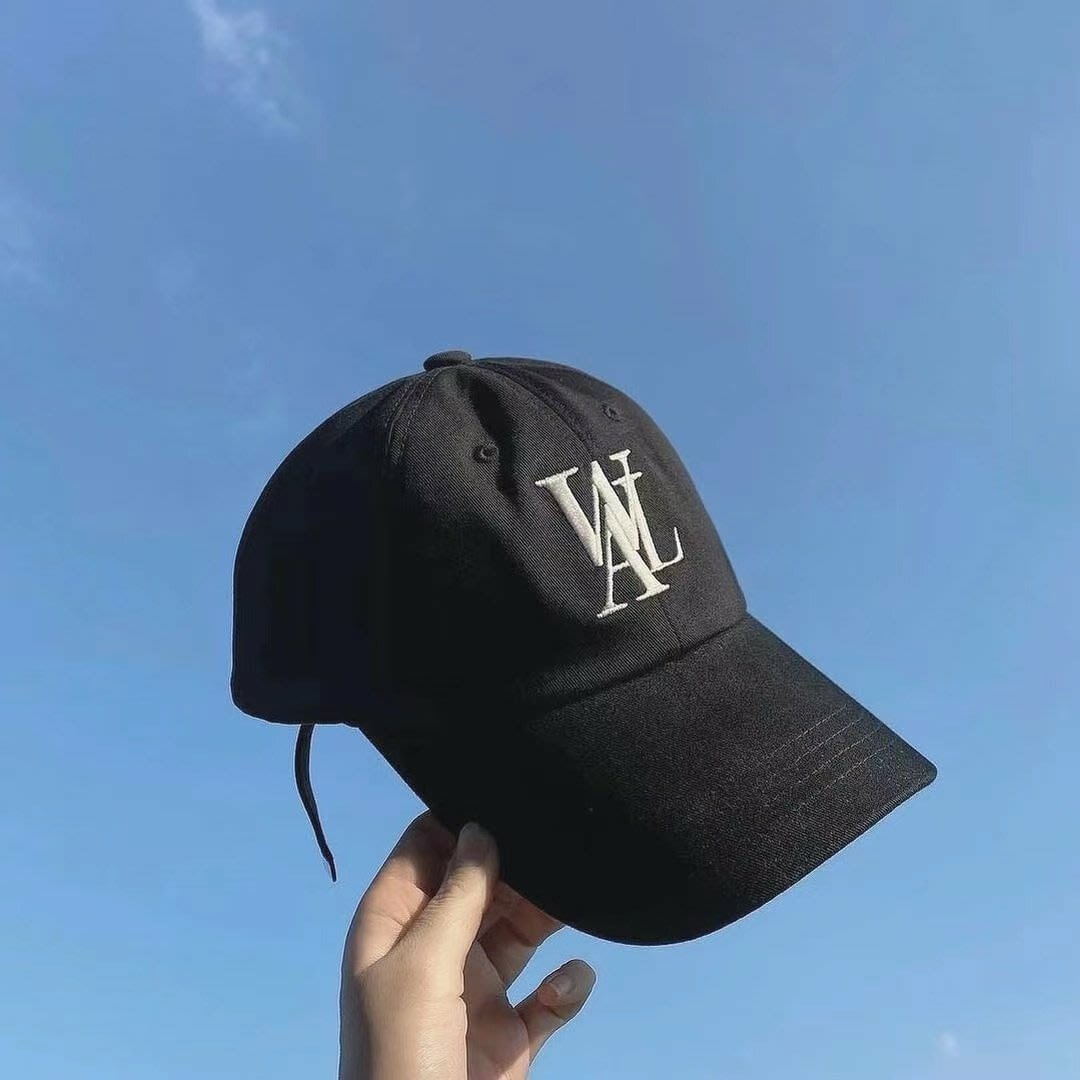 【WOOALONG】 Signature Ball cap_black / unisex WOOALONG Signature Logo ball cap weareseoul.com