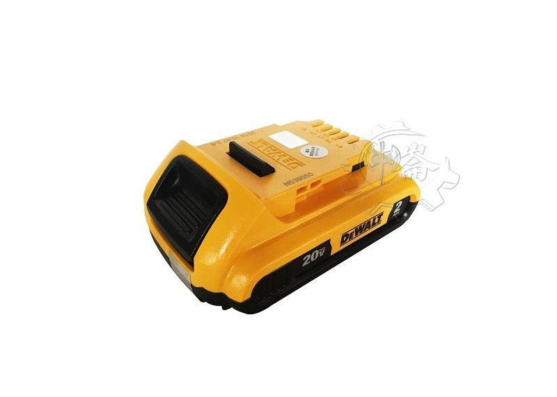 ＊中崙五金【附發票】(公司貨) 美國 得偉 20V 2.0Ah 鋰電池 附電量顯示 DCB203