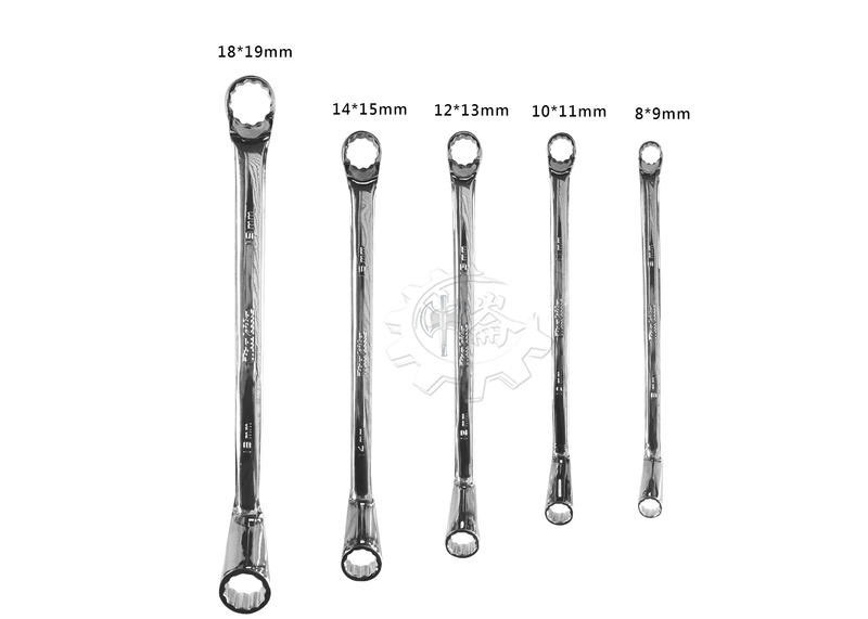 ＊中崙五金【附發票】Makita 牧田 雙邊梅花扳手五件組 B-65551