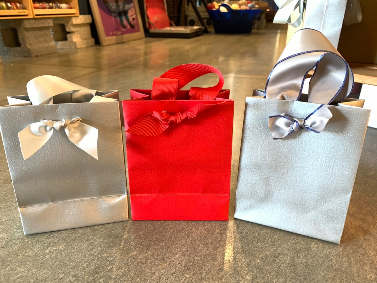 禮物袋【小】/緞帶提把