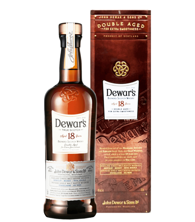 帝王 18年 蘇格蘭調和威士忌 鐵盒裝 750mL