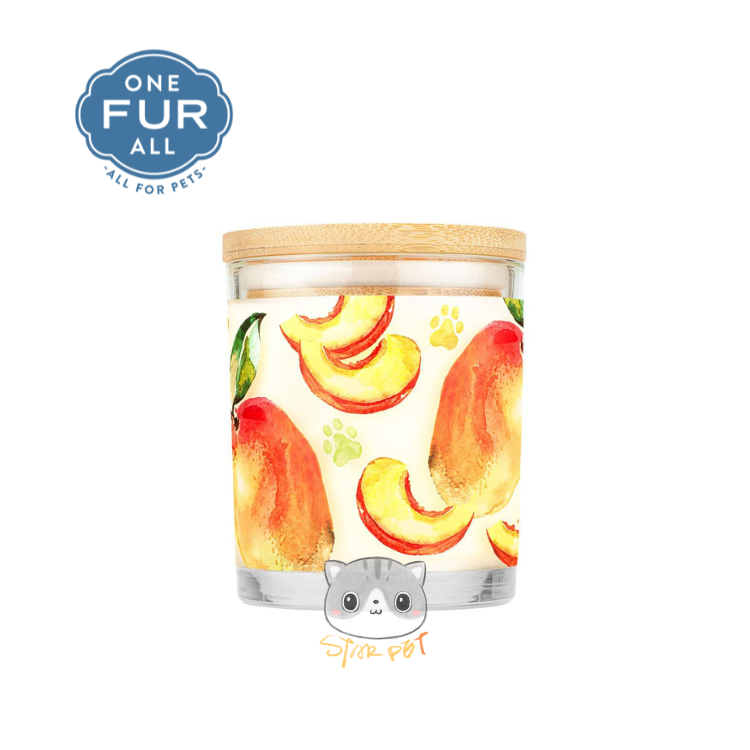 ONE FUR ALL 芒果香桃 天然精油香薰蠟燭(寵物家庭用) 9oz