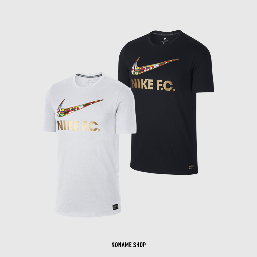 💥出清特價💥 NIKE F.C. LOGO 世足國家 國旗 短TEE 兩色 (男款)