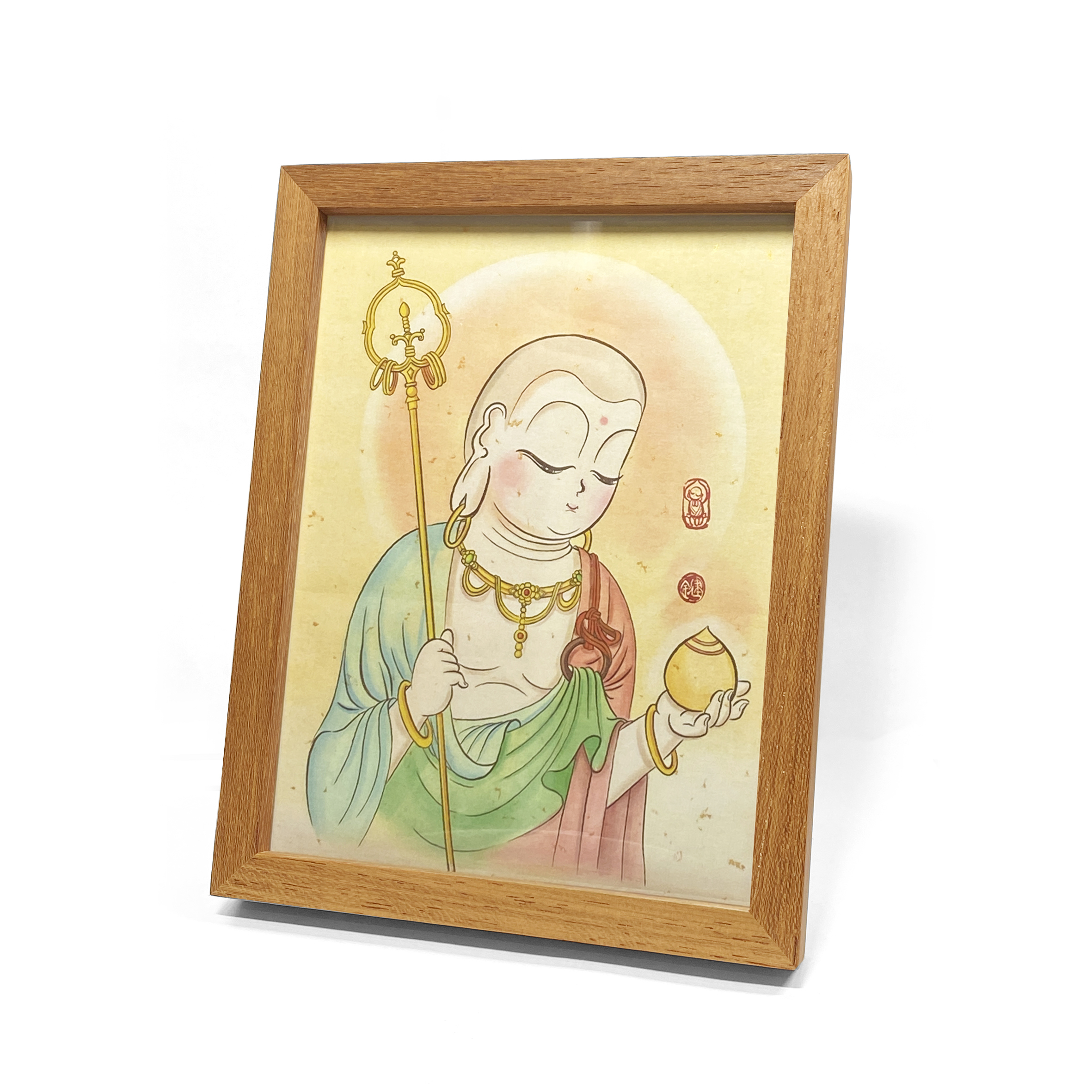 [預購]【漢礼 鍵師兄】柚木畫框宣紙復刻系列