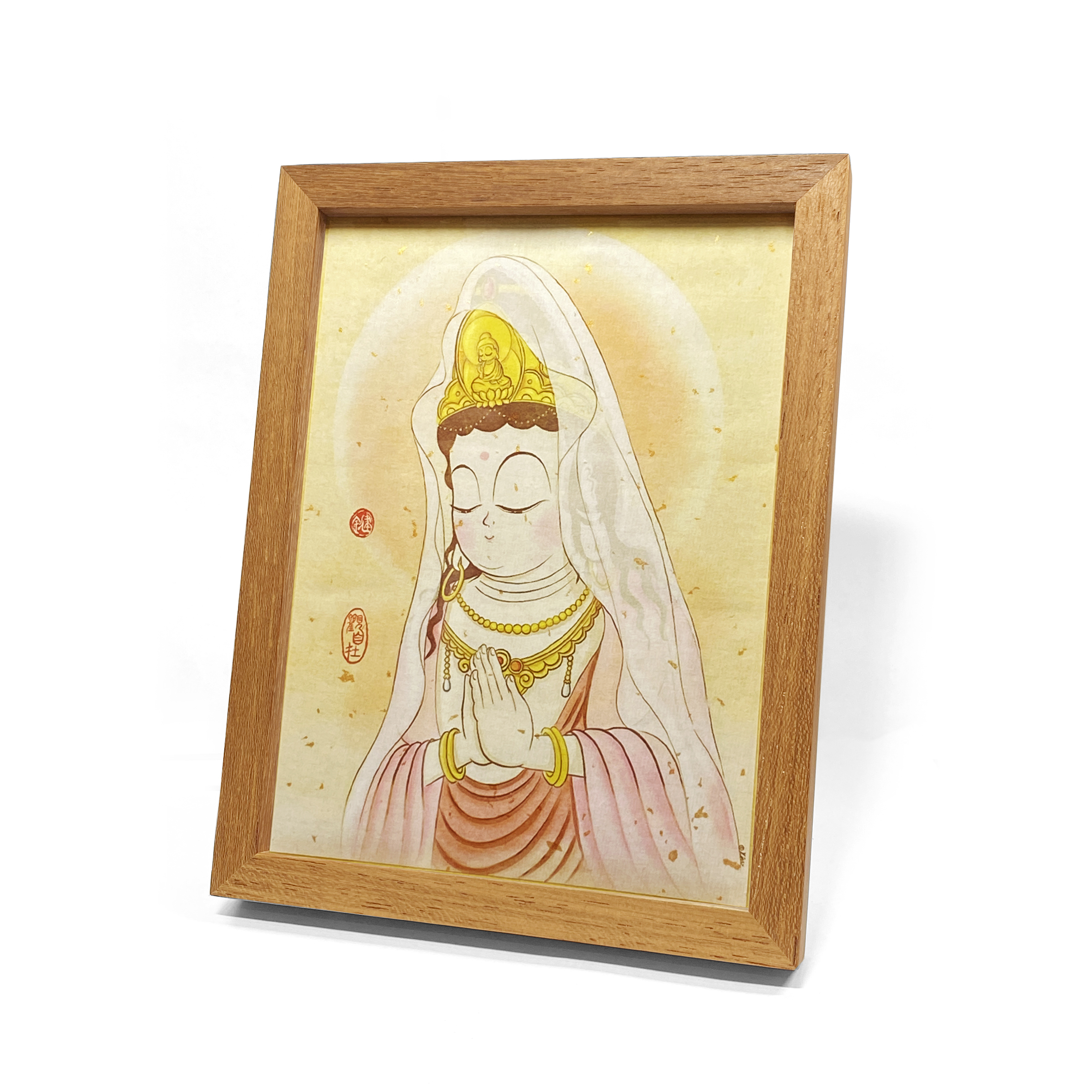 [預購]【漢礼 鍵師兄】柚木畫框宣紙復刻系列