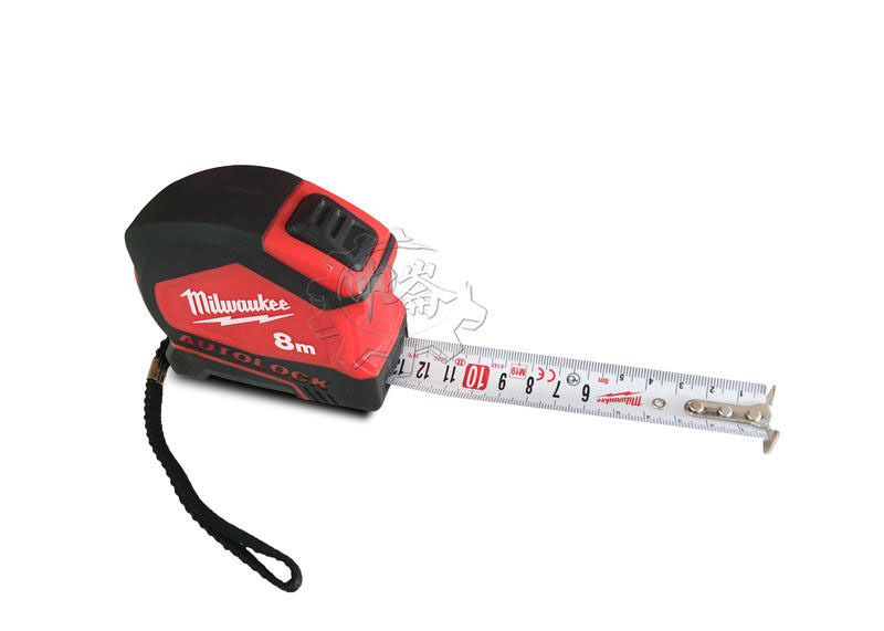 ＊中崙五金【缺貨中】Milwaukee 美沃奇 全公分自停捲尺 5M 48-22-6845/ 8M 48-22-6848