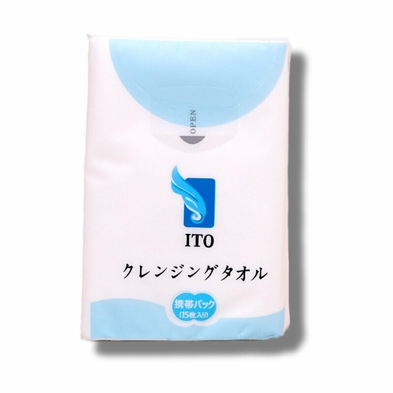 【1包15片】超柔洗面巾 一次性 多用途便攜綿柔巾 乾濕兩用  洗臉 清潔 卸妝 落妝   平行進口貨品