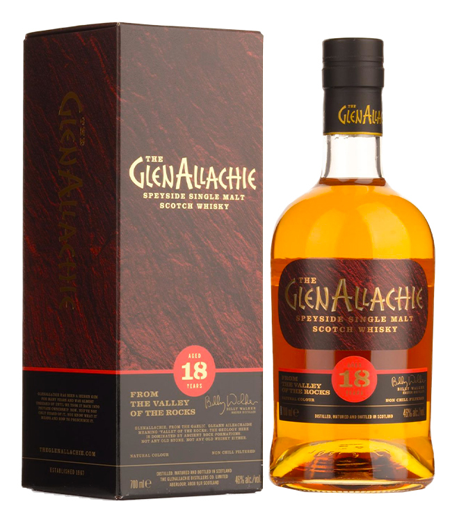 The GlenAllachie 18 Year Old Single Malt Whisky 700mL