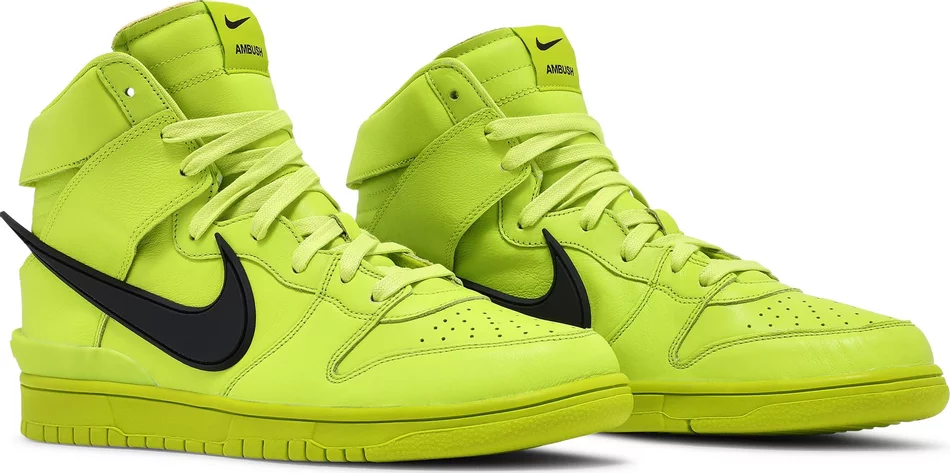 AMBUSH x Dunk High 'Flash Lime' CU7544-300【預購商品】