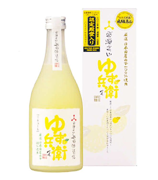 舩坂酒造 深山菊 柚子兵衛酒 500mL
