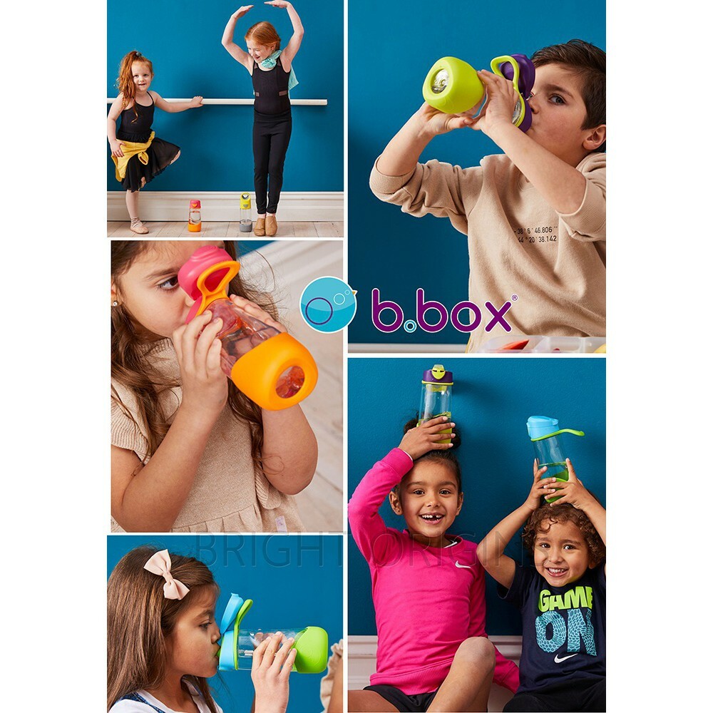 【樂森藥局】澳洲 b.box Tritan 直飲水壺 450ml 600ml 天空藍 紫羅蘭 海洋藍 草莓粉