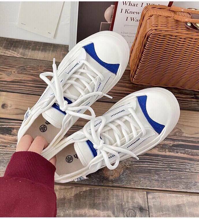 跳色造型鞋帶休閒鞋