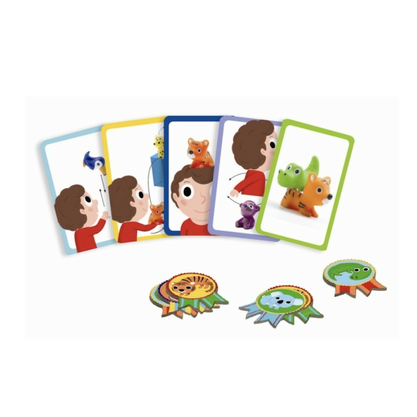 【樂森藥局】Djeco 智荷 叢林派對 益智桌遊 幼兒桌遊 2.5-5歲以上