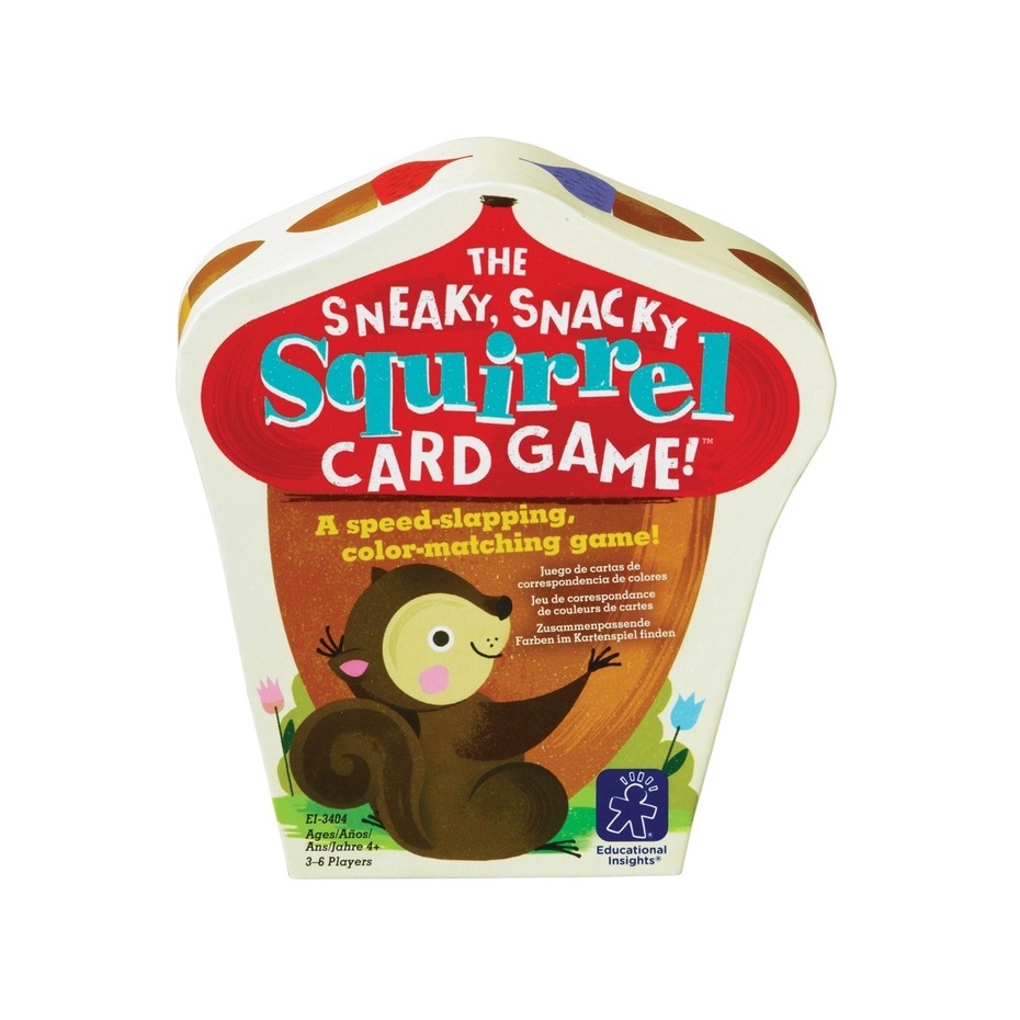 【樂森藥局】美國Educational Insights 兒童益智桌遊 小松鼠遊戲卡