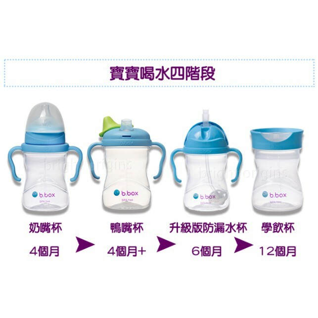 【樂森藥局】澳洲 b.box 維尼 四合一套裝 超值組 4m+ 6m+ 12m+ 學習水杯 奶嘴杯蓋 鴨嘴杯蓋 學飲杯蓋