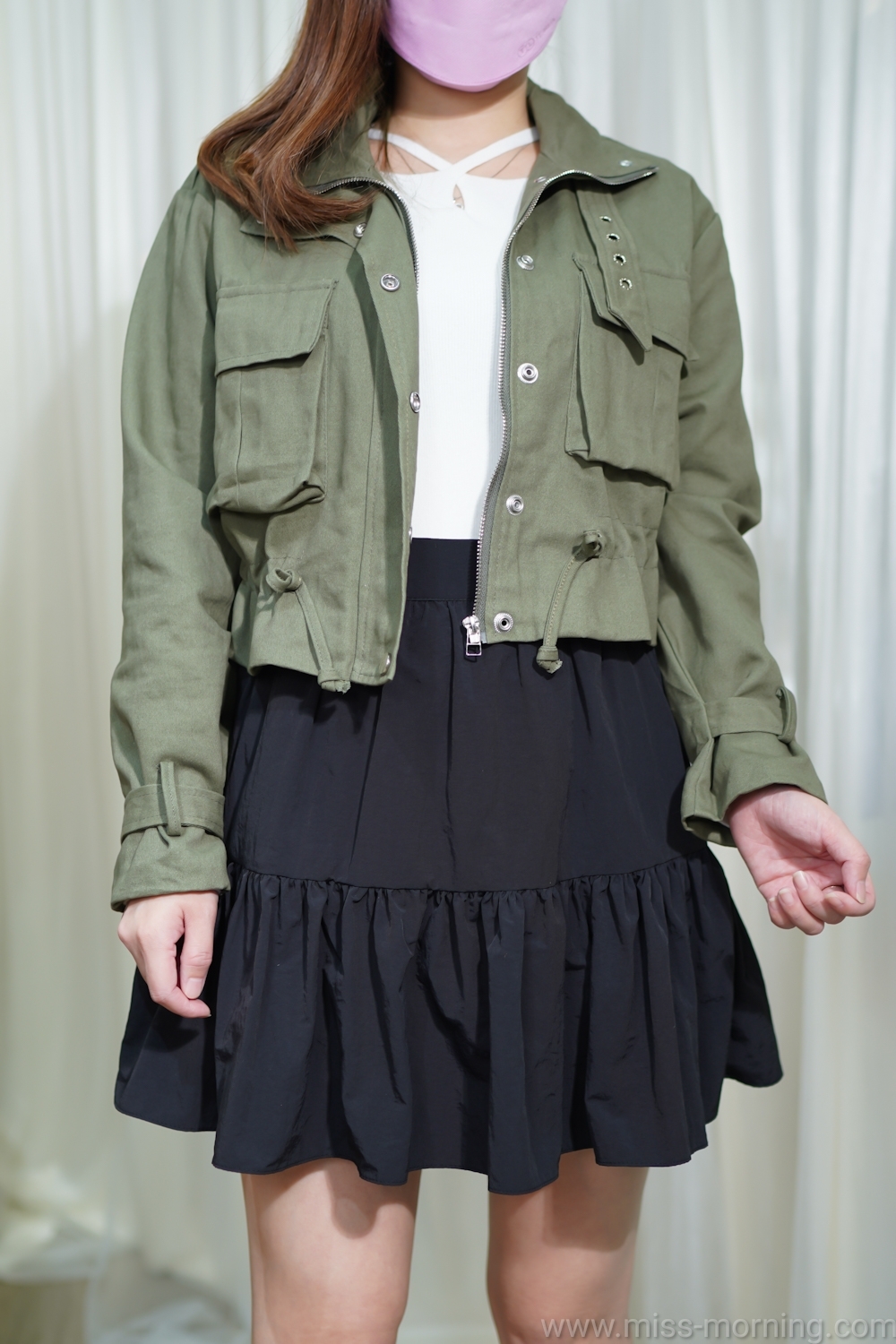 薄身短款外套(99296)