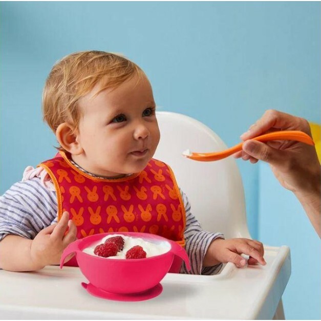 【樂森藥局】澳洲 b.box 寶寶矽膠餐碗組 餐碗 湯匙 矽膠 易清洗 學習湯匙 吸盤 碗盤 學習碗