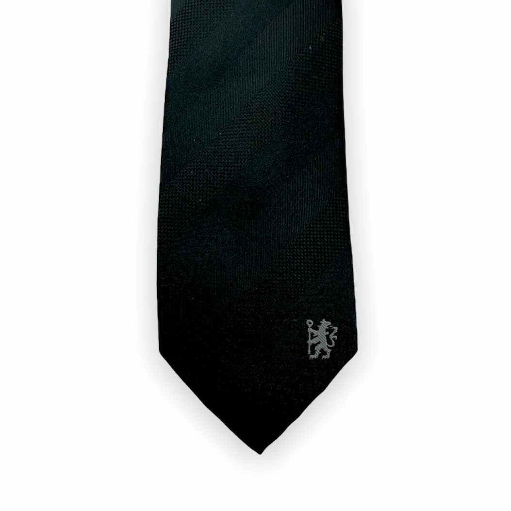 車路士黑色花紋領帶