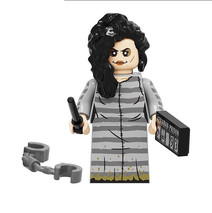 Bellatrix Lestrange Harry Potter Custom Minifigures Minifigs Fit Lego PG2281