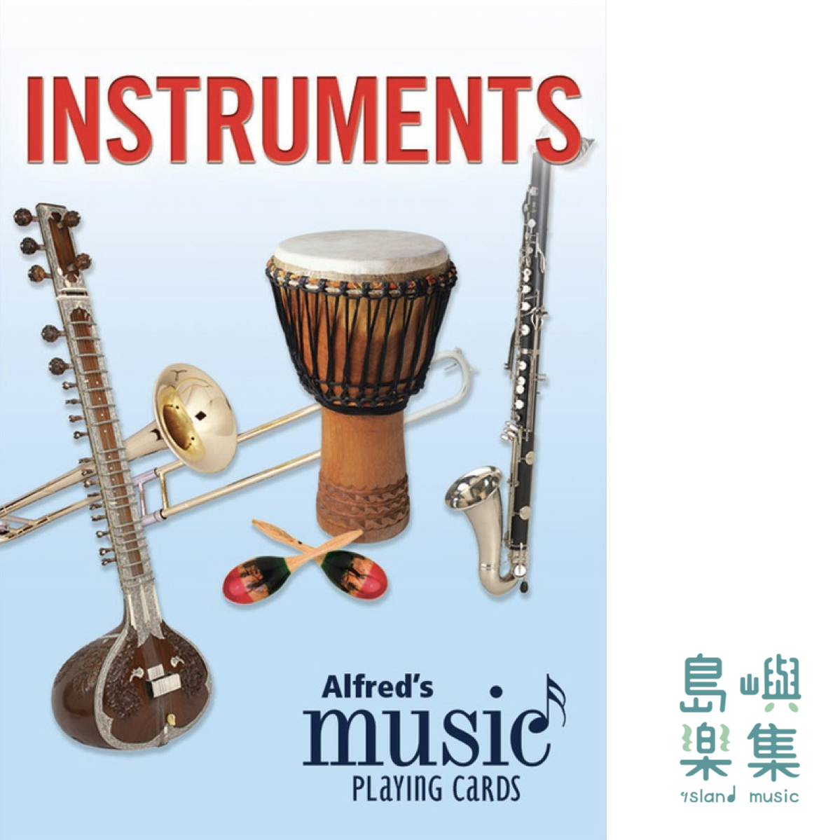 Alfred's Music Playing Cards: Instruments (1 Pack)