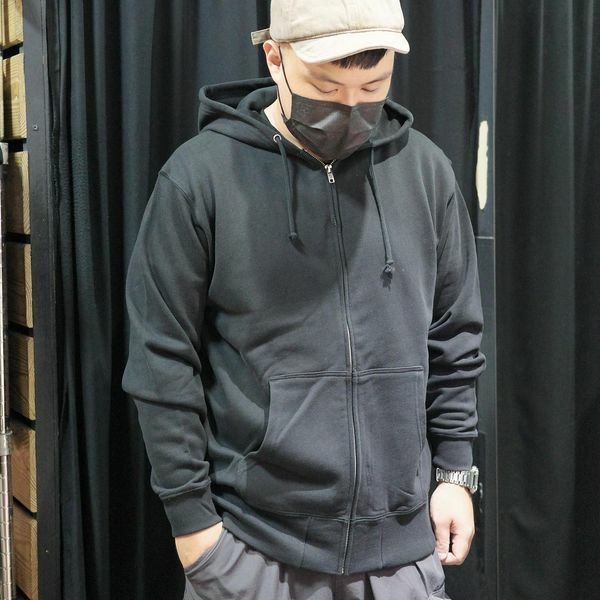 【一件免運】+【送小樹香片】日本United Athle 10.0oz【大絨布】無刷毛 純棉連帽拉鍊外套 連帽外套 帽夾 UA5213｜3521301