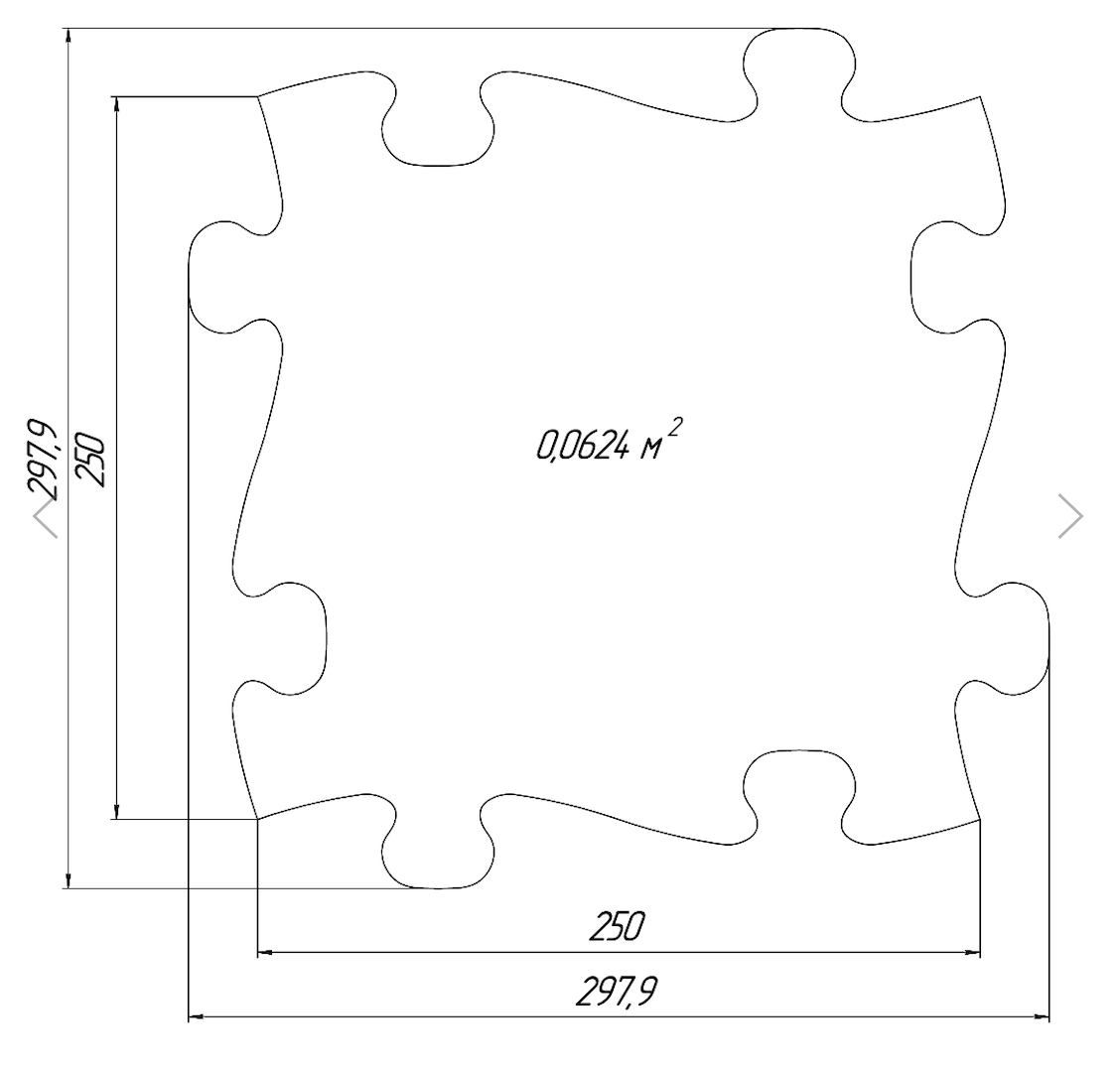 Orthopedic Puzzle Mats - 3D Extended set